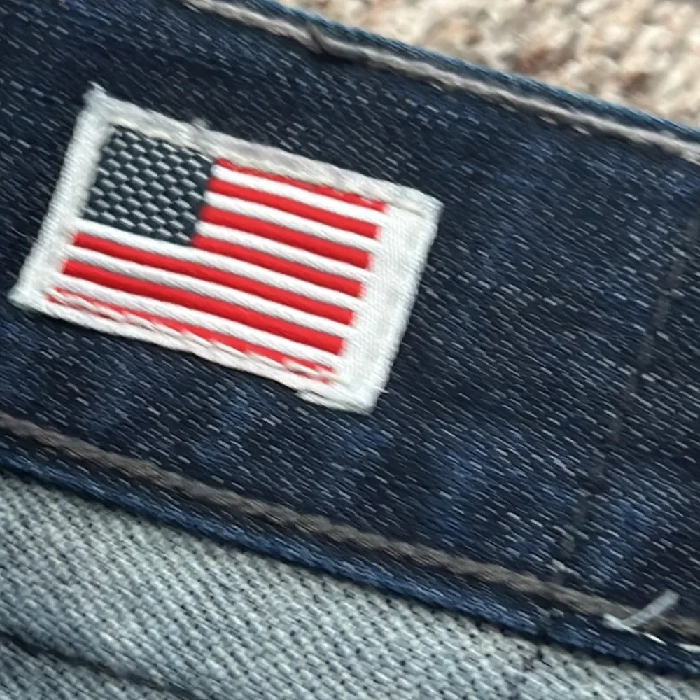 True religion blue jeans size 38